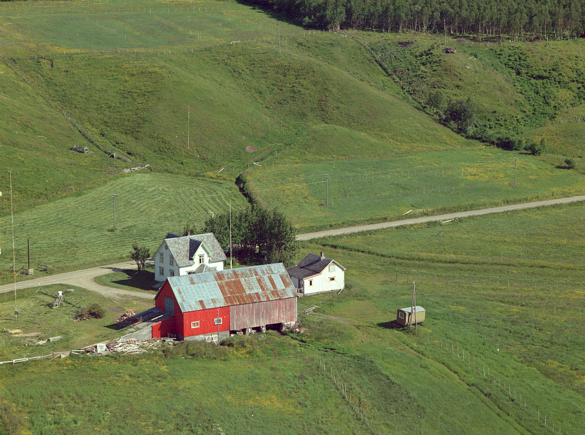 Flyfoto over Målselv kommune: Målsnes