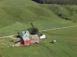 Flyfoto over Målselv kommune: Målsnes