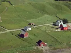 Flyfoto over Målselv kommune: Målsnes