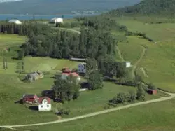 Flyfoto over Målselv kommune: Målsnes