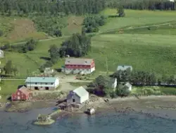 Flyfoto over Målselv kommune: Målsnes.