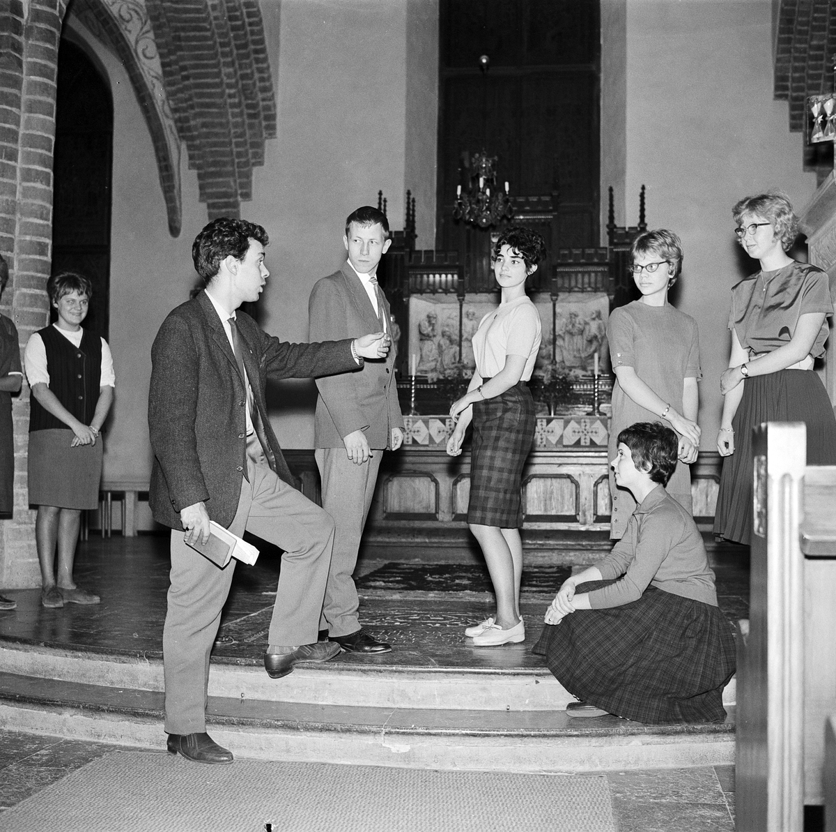 Kyrkospel i Helga Trefaldighet, Uppsala 1960