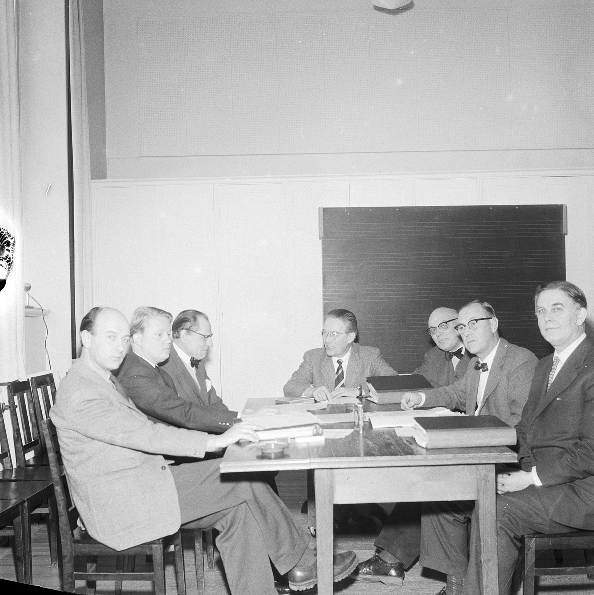 Musicum, jury valde klockspel för Västerås stadshus, Uppsala 1959