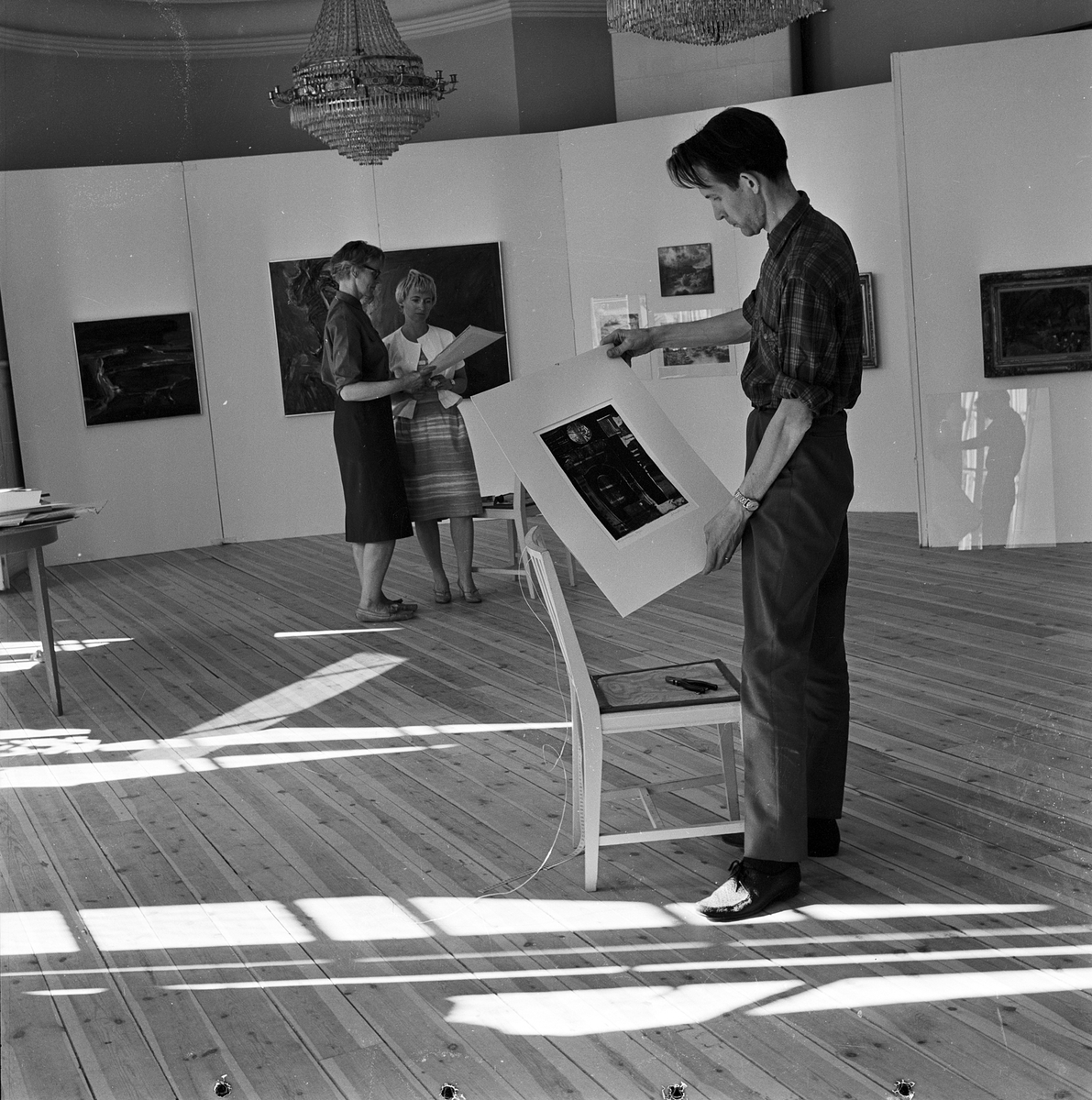 Orangeriet, Romanticer, tavelutställning, Uppsala 1963