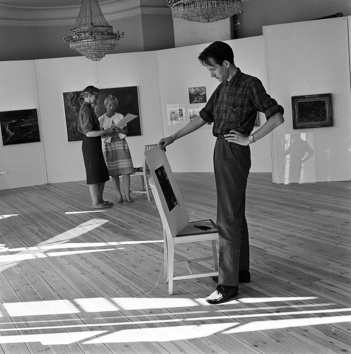 Orangeriet, Romanticer, tavelutställning, Uppsala 1963