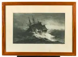 Bottenrevad ångfregatt