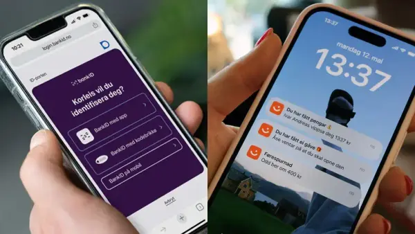 Illustrasjonsbilete av BankID og Vipps