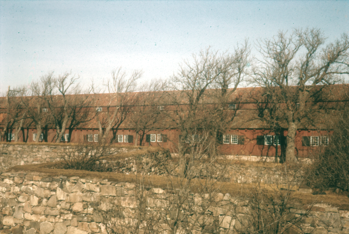 Bilden visar repslagarbanan från skjutvallen på örlogsvarvet i Karlskrona.