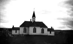 Karasjok gamle kirke, fra 1807. Den eldste gjenstående kirken i Finnmark.