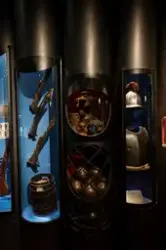 Utställningen "Skepp i strid" på Vasamuseet.
