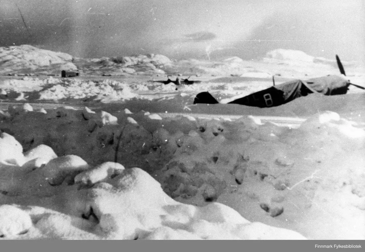 Parkert Messerschmitt Bf 109G 