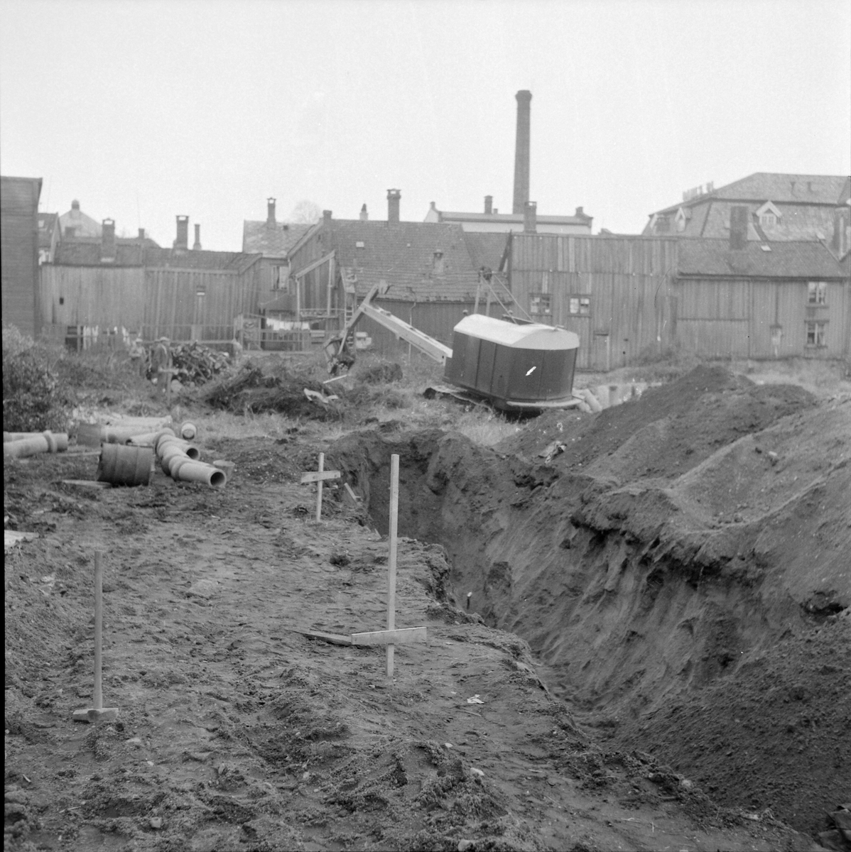 Leüthenhaven, graving