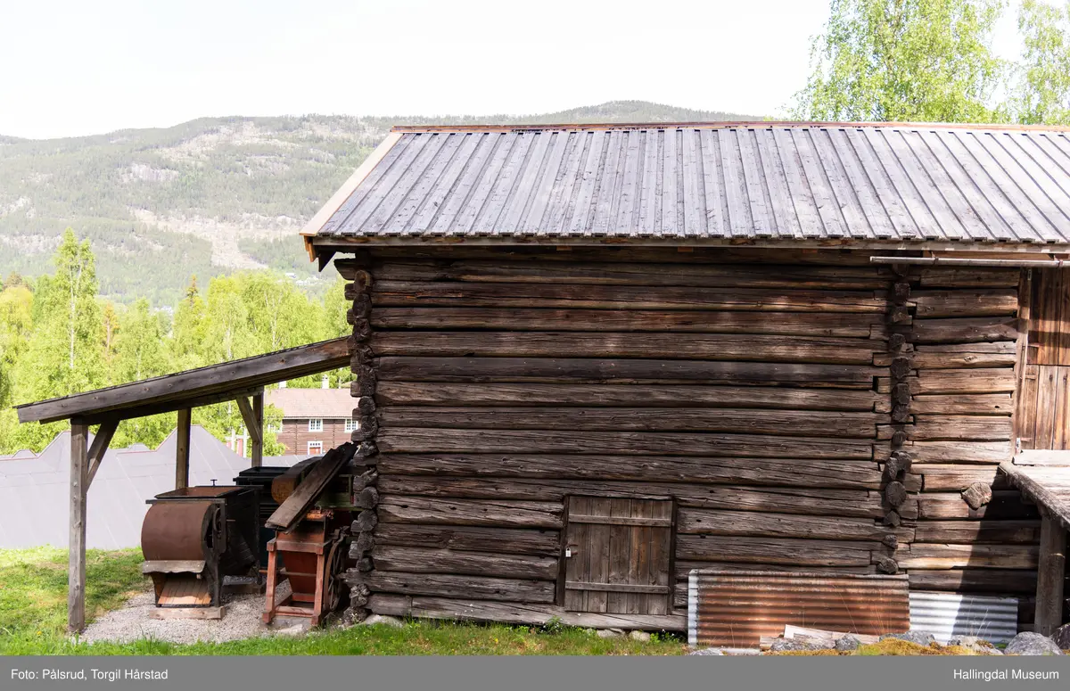 Låve fra Velteøyne i Flå