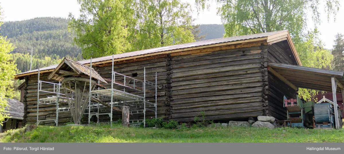 Låve fra Velteøyne i Flå