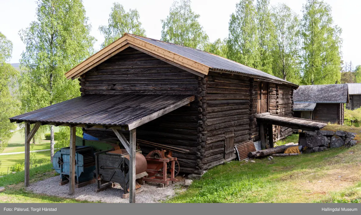 Låve fra Velteøyne i Flå