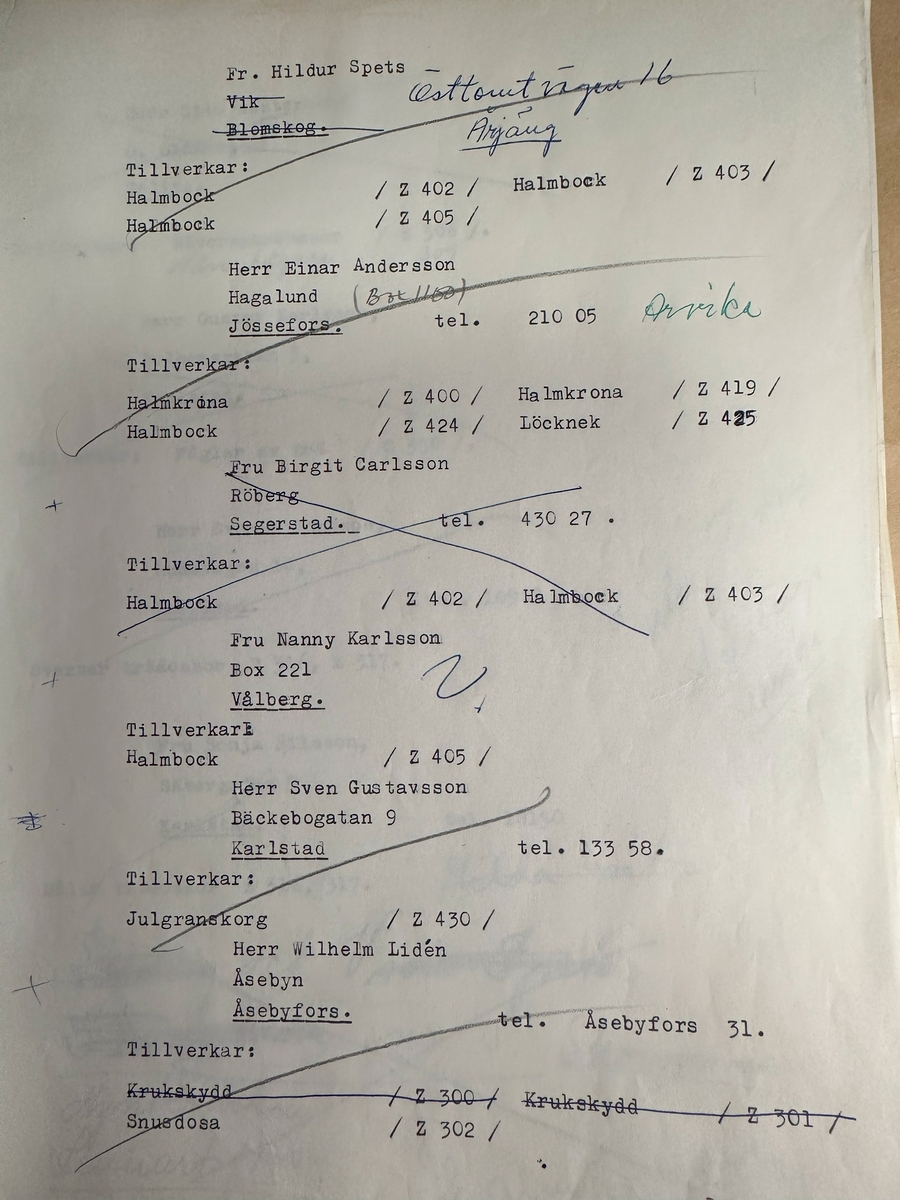 Blomkruka i svepteknik av helnäver med låsfog. Botten av trä med borrat hål i botten.