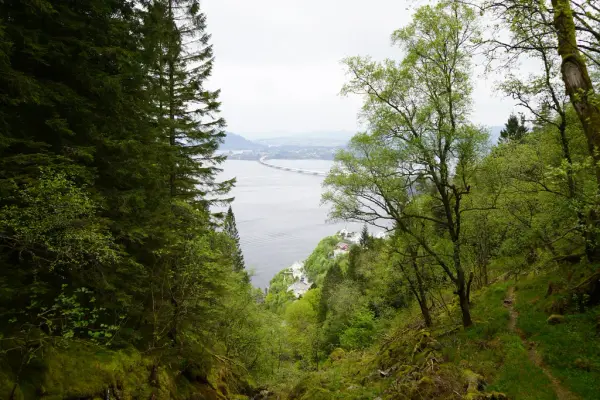 Utsikt fra Milastemma 