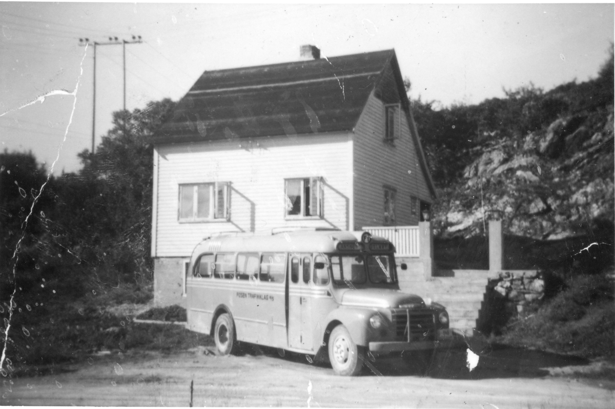 Dagborg og Johan Vassdal sitt hus på Vikstrøm ved Melandsjø, Hitra