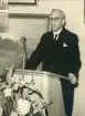 I sitt tal vid invigningen av Gävle Museum den 29 september 1940, redogjorde byggnadskommitténs ordförande borgmästare Nils Berlin för museets tillkomst och bringade donatorerna en hyllning för gåvan.