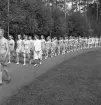 Gymnastiken 1944.
Inmarsch av gymnaster på Värendsvallen.