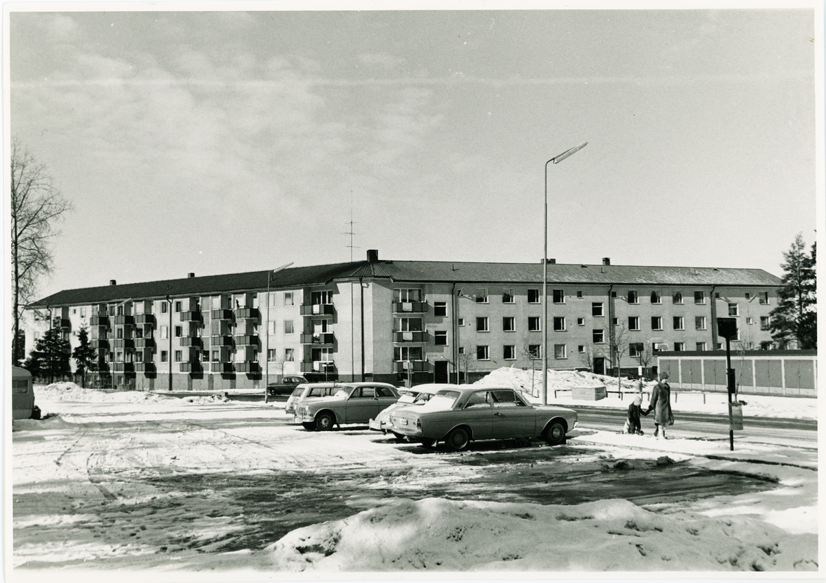 Flerbostadshus, Glimmervägen, kvarteret Fältspaten, Eriksberg, Uppsala