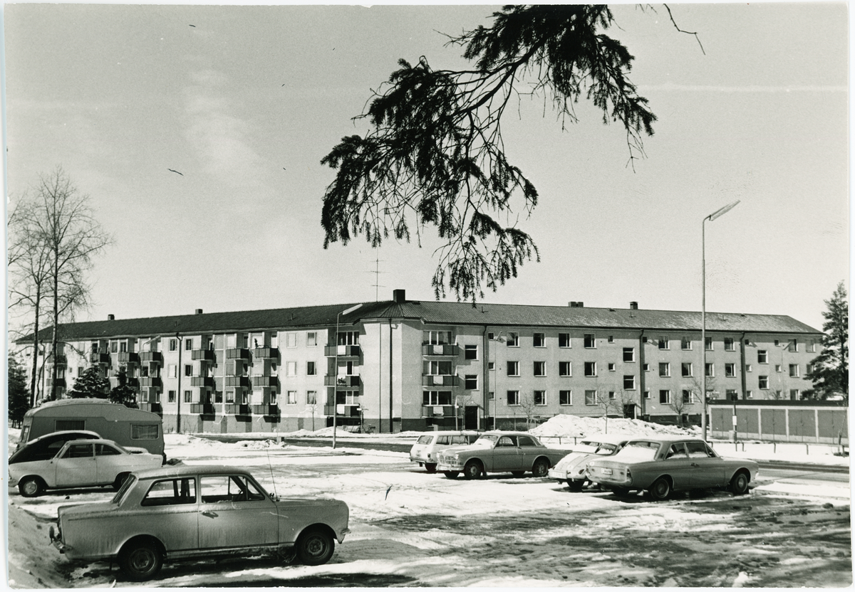 Flerbostadshus, Glimmervägen, kvarteret Fältspaten, Eriksberg, Uppsala