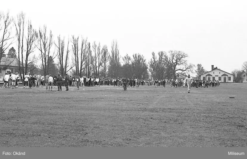 Inför start.