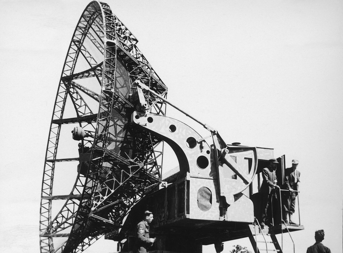 Norsk personell ved radar type 