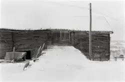 Ringsaker, Furnes, Stav gård, Stavlåven, låven ble fyttet ti