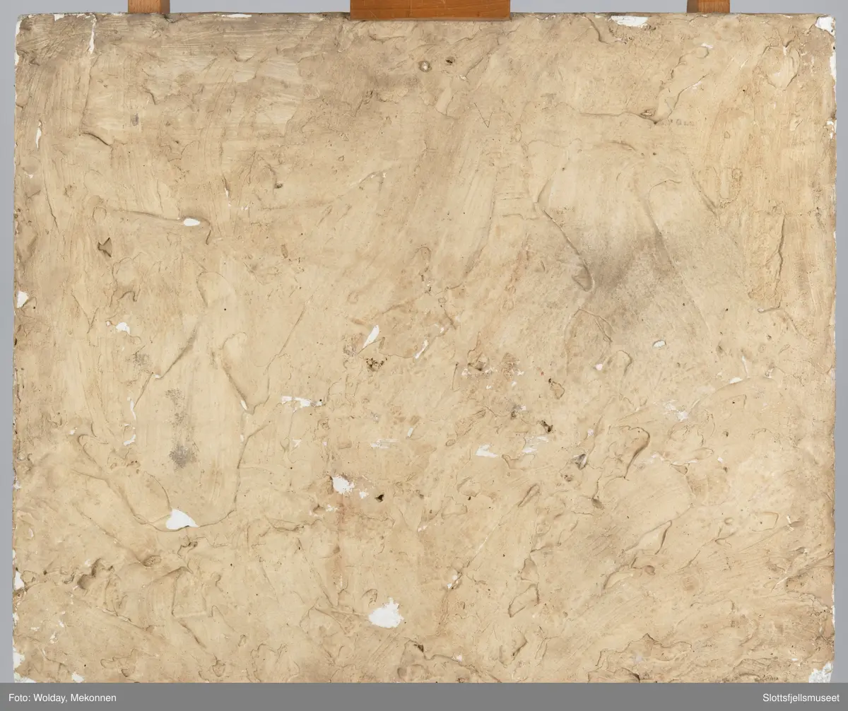 Gipsrelieff av skipet MORGENEN