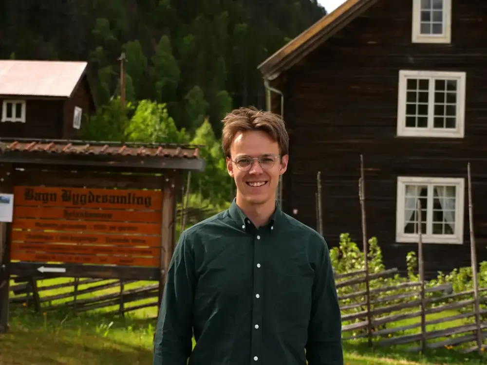 Portrettfoto av en mann