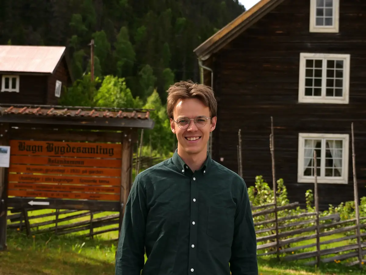 Portrettfoto av en mann