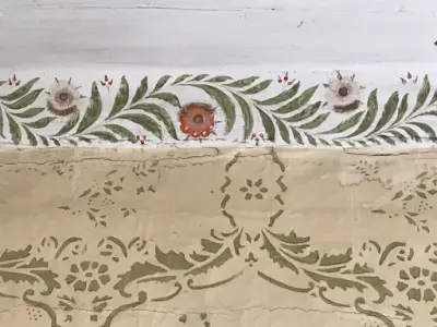 Väggmålning Södergård Njurunda