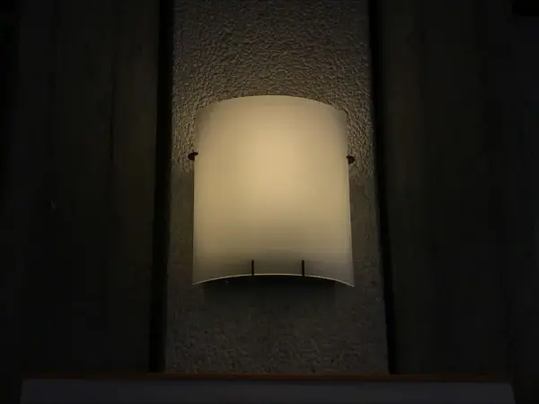 Vägglampett i Regionens hus, Härnösand