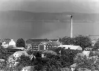 Juni 1947. Vy över Jönköping, gamla Tändsticksfabriken.