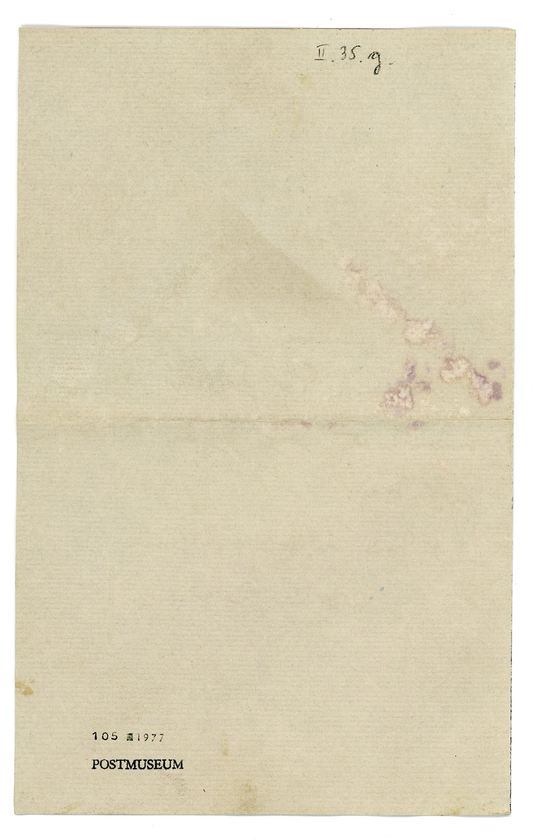 "Brev från prins Gustaf Adolf år 1913 adresserat till professor Erik T. Nyström i Peking, Kina (China). 

1 kuvert och 1 ark brevpapper med monogram. Svart sorgekant.

"Stockholm Juni 15 - 1930

Bäste Nyström

Jag takcar dig så hjärtligt för ditt vänliga deltagande med anledning av min mors bortgång. Dödsbudet från Rom, där hon vistats sen i höstas kom ju ej oväntat. Man får nog på det hela vara tacksam för att hon ej behöver fortsätta sitt långa lidande. men det är alltid i alla fall smärtsamt då ens allra närmaste gå bort. -

Hoppas du har det bra, och att de ledsmma förhållandena i Kina ej inverka för mycket på ditt arbete. 

Växterna, som blivit resultatet av frön från Shansi, har jag sett både på Sofiero och i Bergianska trädgården, på det senare stället t.o.m. blom. På Sofiero var jag under ett par dagar i början av maj. 

Med hjärtlig hälsningar
Alltid tillgivne
Gustaf Adolf"