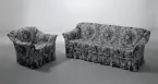 Soffa och fåtölj