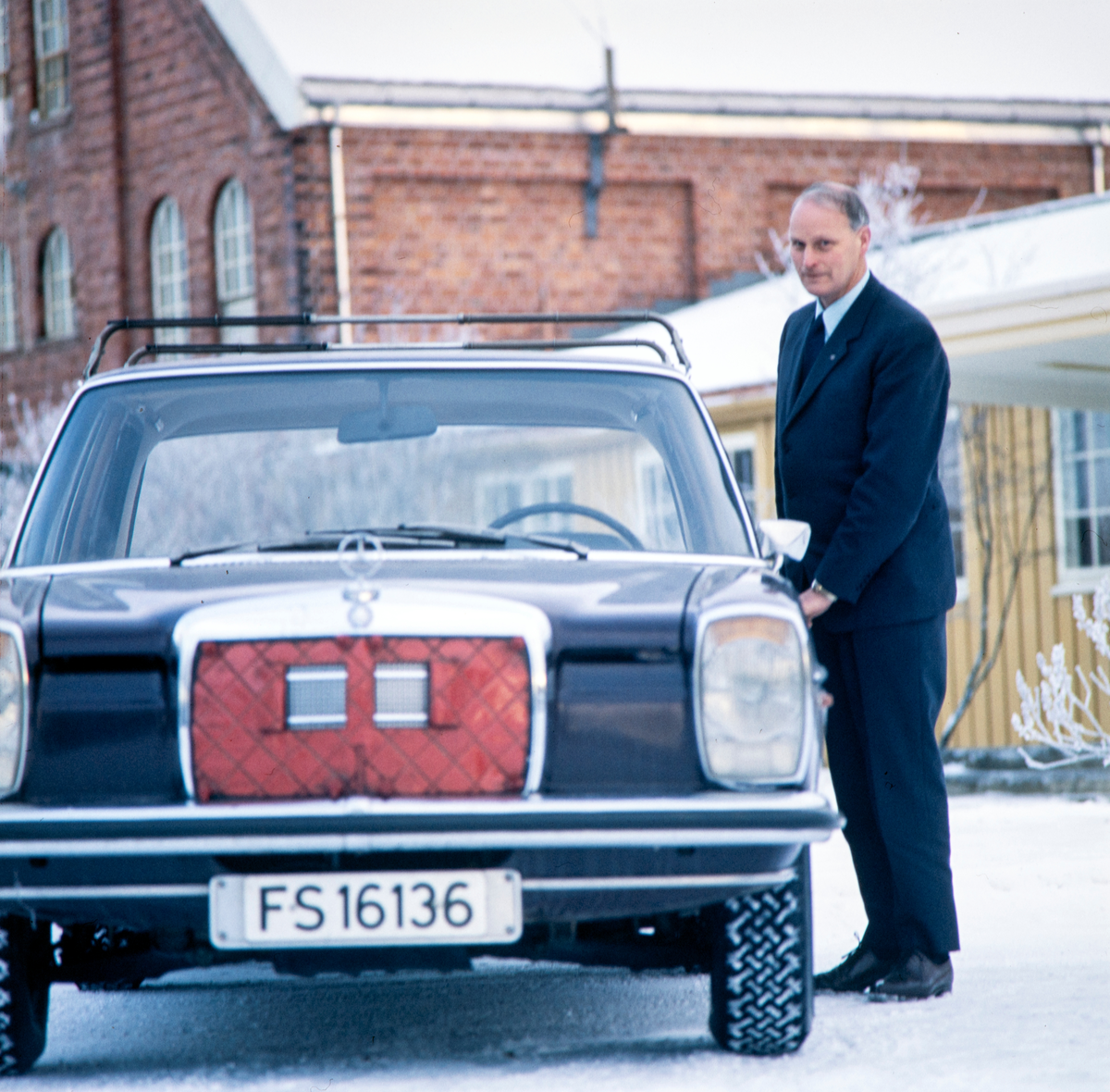 Løten, Løiten Brænderi, disponent Per Doksrud som ledet brenneriet fra 1953 til 1980,