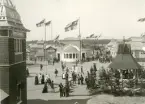 Gefle-utställningen 1901. En Lantbruks-, industri- och slöjdutställning. Utställningarna höll till på Norr där ett järnvägsspår lagts, norrlandsföretag visade sina produkter. 
Utställningen pågick i 65 dagar. Kungligheter besökte utställningen, kung Oscar II, kronprins Gustav och prins Carl med hustru Ingeborg.