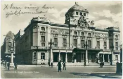 Stockholm. Kungl. Dramatiska teatern. Hälsning från Georg Ny