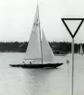 Fotografi ur Detlow von Brauns album. Segelbåten 5-S26 GOING III.