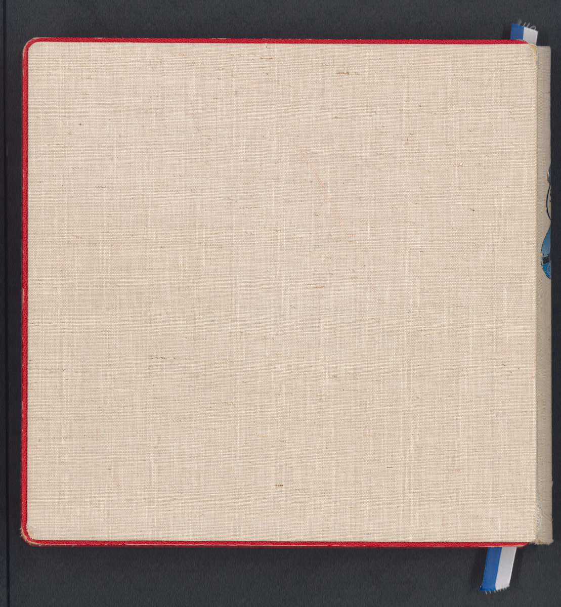 Detlow von Brauns fotoalbum. Omslaget.
