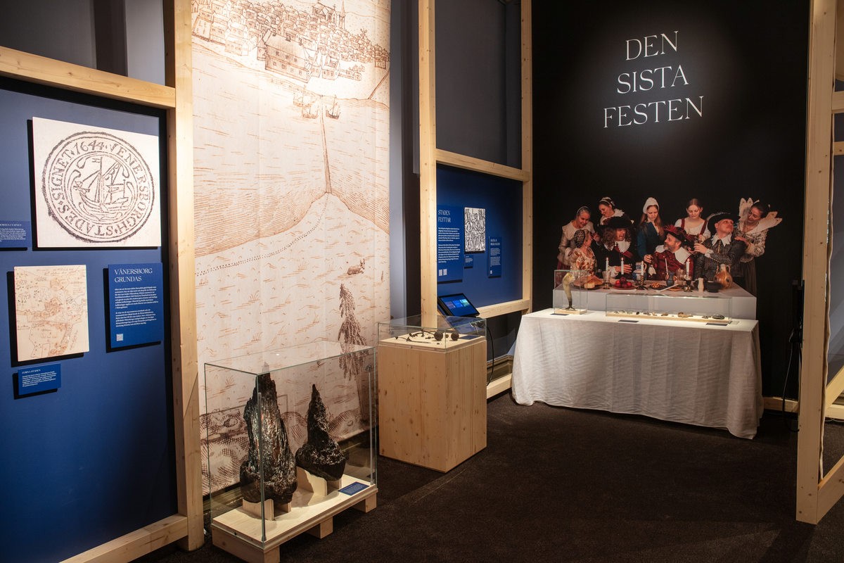 Vänersborgs museum. Utställningen Brätte - staden som försvann