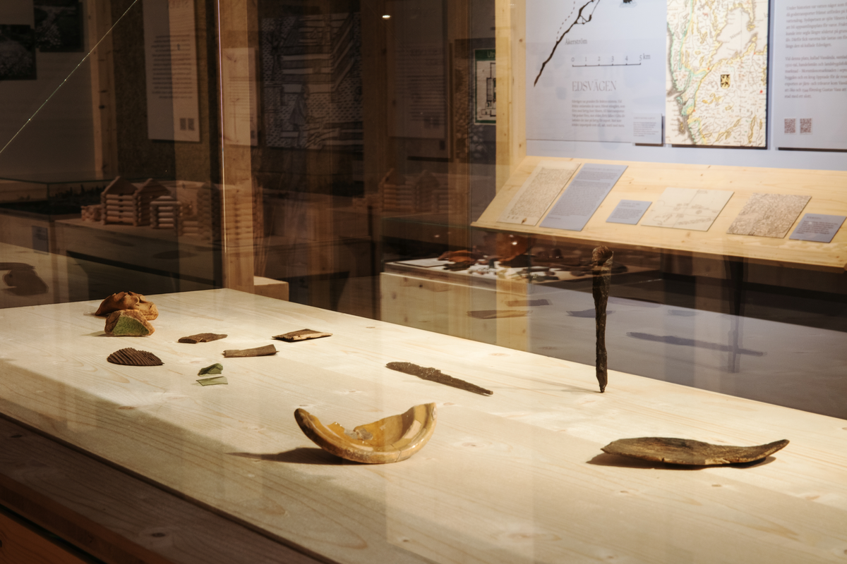 Vänersborgs museum. Utställningen Brätte - staden som försvann