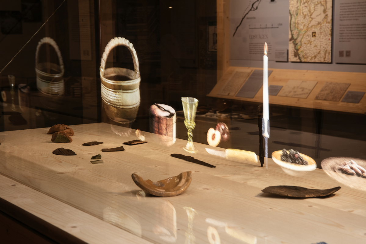 Vänersborgs museum. Utställningen Brätte - staden som försvann