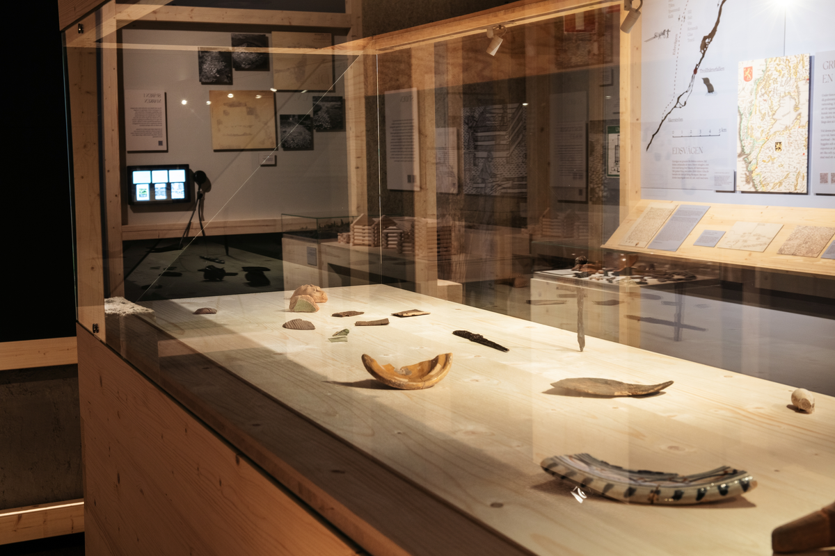 Vänersborgs museum. Utställningen Brätte - staden som försvann