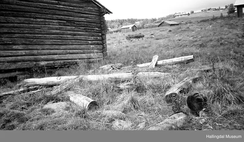 Ruin etter hestestall, Lysern,  Rukkedalen
Ruin, Lysern, Rukkedalen,  Reg.nr. 007. Husløpenr.929
