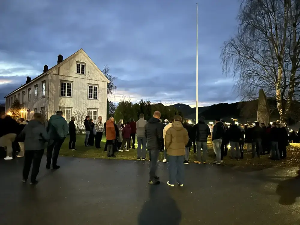 Fra utstillingen "I sporet av krigsfanger" på Fannrem prestegård