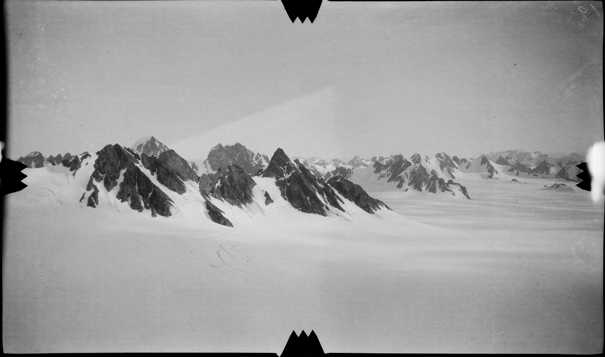 -Fra kartleggingen av Svalbard i 1906.