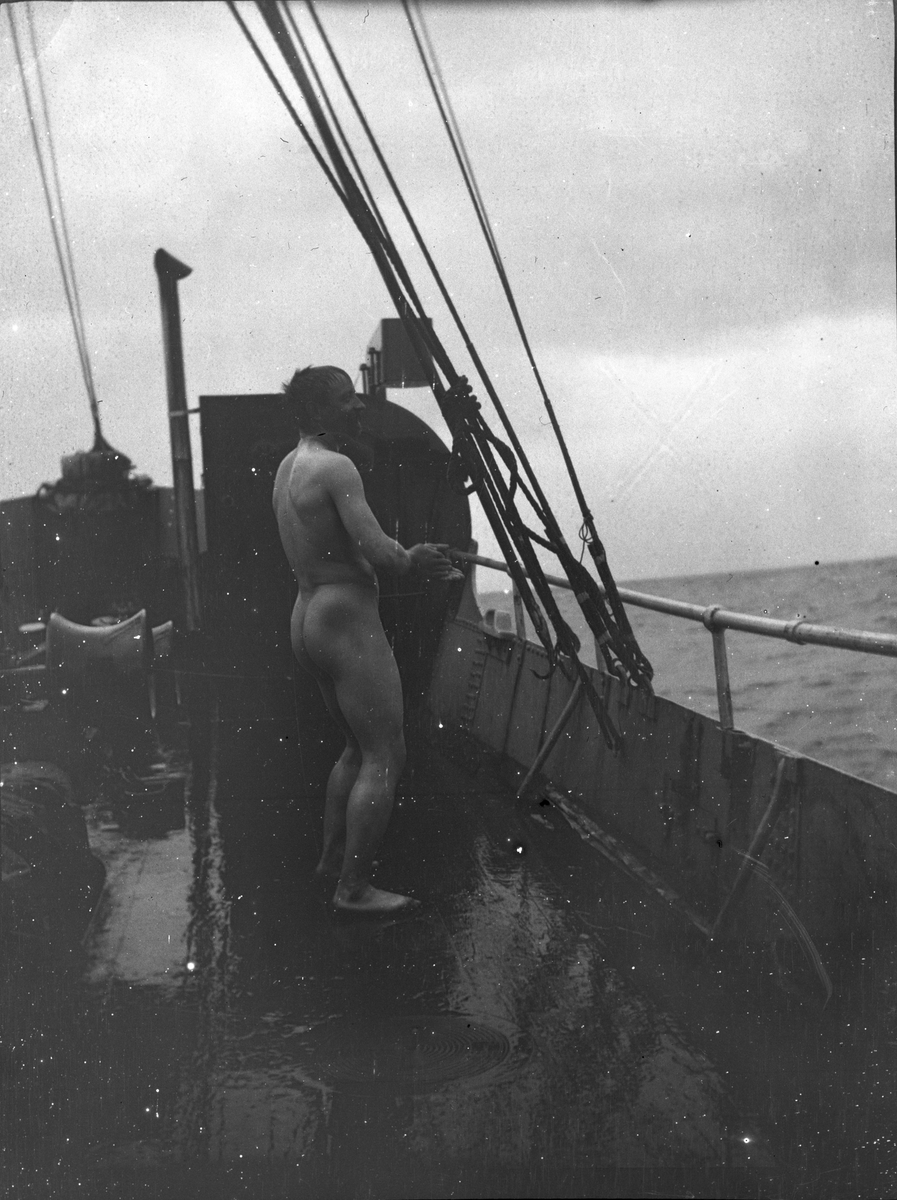 -Fra kartleggingen av Svalbard i 1907.